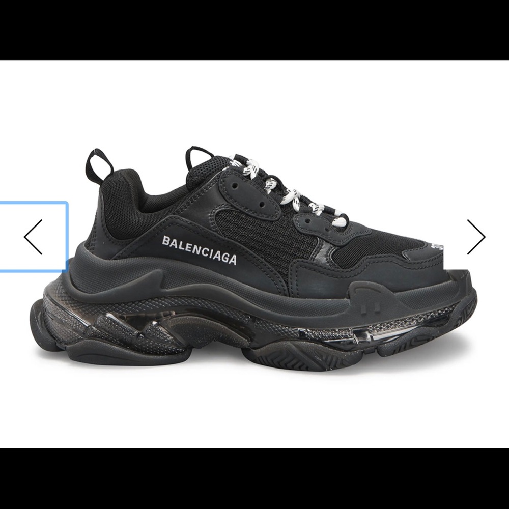 Balenciaga triple s black 43